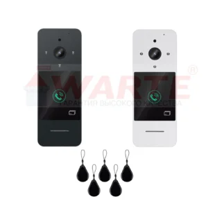 WARTE-DP-07PR MHD (RITM PR) – panou de apel multifuncțional cu buton tactil, 2 MP (1920×1080), cu sistem de control acces.