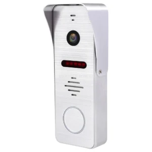 WARTE-DP-03 MHD argintiu/negru (ALT) panou de apel multifuncțional pentru videointerfon, 2 MP, unghi de vizualizare 148°