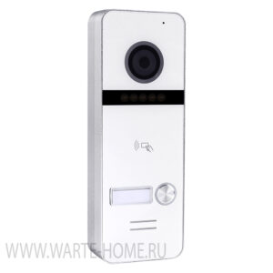 WARTE-DP-04PR MHD alb (ARKO) – panou de apel multifuncțional pentru videointerfon, 2 MP, unghi de vizualizare 148°, cu suport pentru carduri de acces Mifare